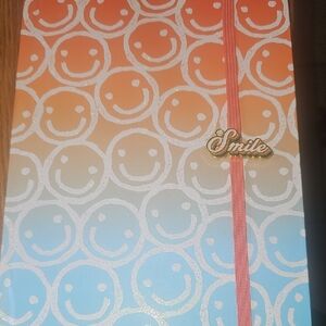 Smiley Face NWT Gradient 192 Page Journal Notebook